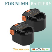 2X 12V 5.0Ah Akku für AEG