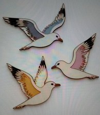 3 FLIEGENDE MÖWEN 2D (flach)