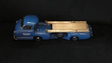 CMC 1:18 Renntransporter Mercedes-Benz 1954 Blaues Wunder Metallmodell LKW
