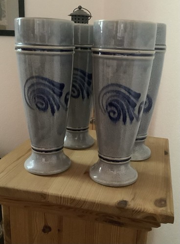 Steingut becher 600 - 4x,