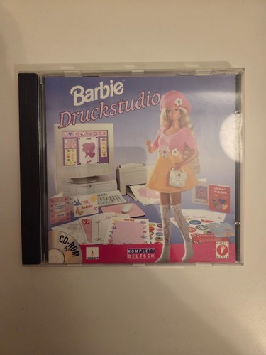 Barbie druckstudio kompeltt - ,