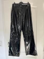 Lack Optik Hose Damen Gr S M