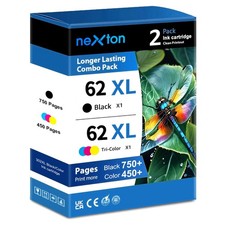 62XL Patronen für HP 62XL OfficeJet 200 250 Mobile 5740 5742 5744 8040 8045 5745