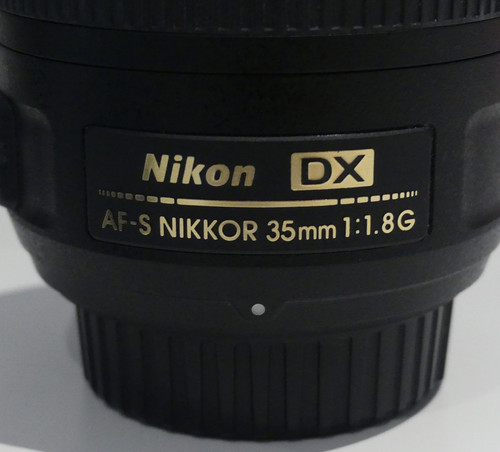 Nikon nikkor 35mm - dx,