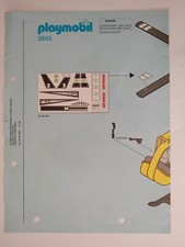 Playmobil Bauanleitung 3845