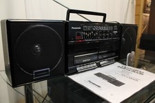 PANASONIC RX-CW42L RADIO CASSETTE RECORDER XBS BOOMBOX GHETTOBLASTER + BLUETOOTH