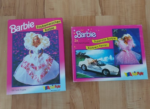 Alte barbie puzzel 90er - alte,
