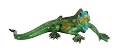 Deko Leguan Bartagame Eidechse