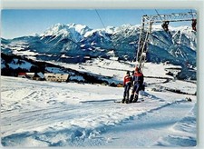 10278453 - Haus Schlepplift Skifahrer Winter Liezen, Bezirk