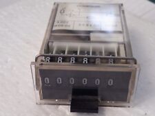 6-stelliger mechanischer Zähler + Reset. Swiss Made VGQ 220Vac Pulse RG163E 145g 604