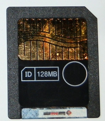 128 smart media memory card - 128,