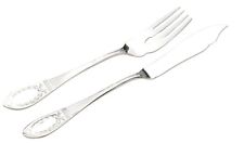 Straßburger Empire 90gr versilbert Fischbesteck 2tlg Wilkens & Söhne