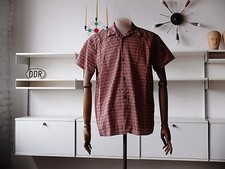 1988 Permaflott Herren Hemd 80er VEB WÄSCHEKONFEKTION LÖSSNITZ 80s True Vintage 