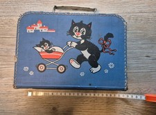 Vintage Kinderkoffer DDR  22,5cm  x 16cm X 7,3cm