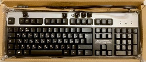 Russian usb wired keyboard - hp,
