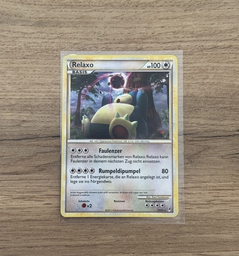 Pokèmon relaxo rare - pokèmon,