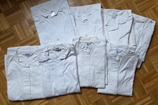 8 Kittel Labor Mantel Kittel weiß Baumwolle 40/42 für Studium Labor Praktikum