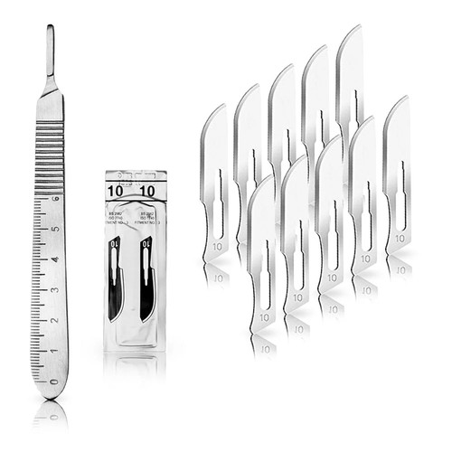 Set st skalpellklingen - -, 10