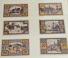 Merseburg 6 x 50 Pfennig 1921