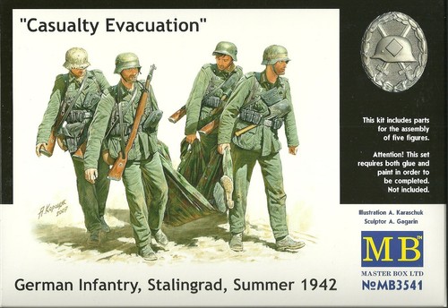 Master box 3541 - box, casualty