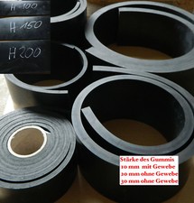 Schürfleiste Gummilippe Gummileiste für Schneepflug  10mm / 20mm / 30mm Dicke