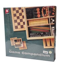 Vintage Wooden Game Compendium