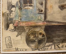 Kunstdruck von Horst Janssen