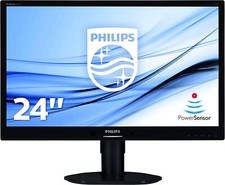Philips Brilliance 241B4LPYCB 24" Full HD Monitor LED 1920x1080 DP DVI B241B4L