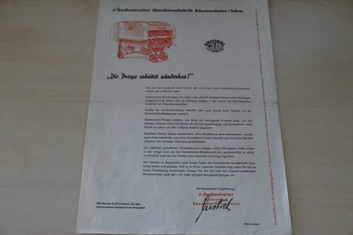 202814 dechentreiter presse - 202814),