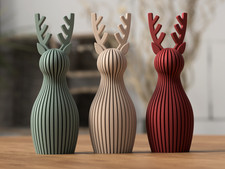 Modernes zeitloses Rentier Set