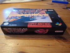 F-Zero für Super Nintendo in OVP mit Anleitung in TOP ZUSTAND SNES.
