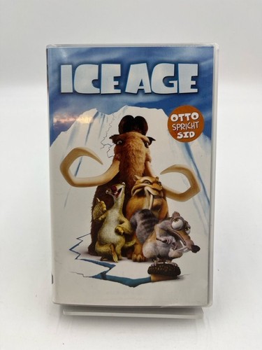 Ice age vhs chris - ice, wedge: