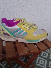 ADIDAS ZX 9000 TORSION kein AQUA  HYDRA LIME YELLOW PURPLE 47 1/3 US 12,5 UK 12