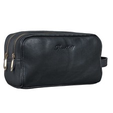 Kulturtasche Echt Leder