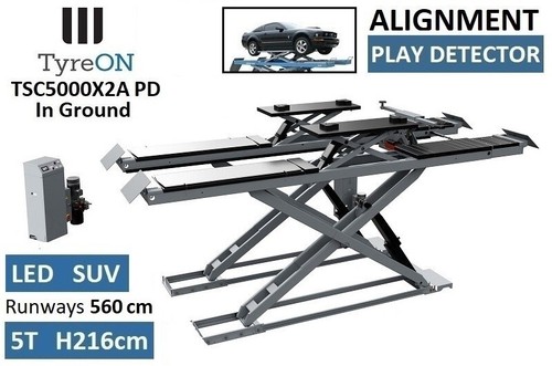 Auffahrscherenhebebühne t - auffahrscherenhebebühne, 5