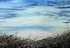 Abstrakte landschaft bild - abstrakte,