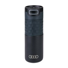 Audi Isolierbecher Isolierflasche Thermoflasche Edelstahl schwarz 3292200400