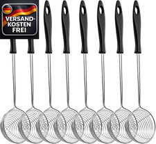 8 Stück Fondue Sieb Edelstahl