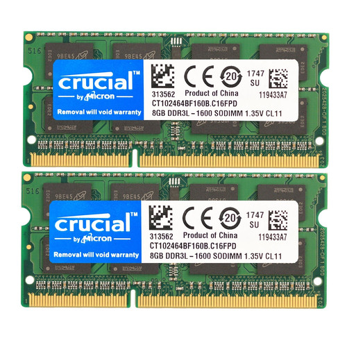 Crucial 16gb 8gb - 16gb,