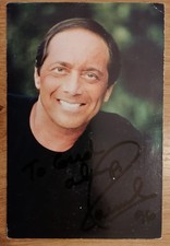  Autogramm Paul Ankakanadischer Sänger, Komponist und Schauspieler 