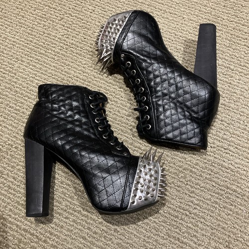 Jeffrey campbell black - jeffrey, spike