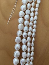 BR039 Zuchtperlen Strang