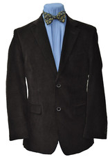 OC Sakko CORD-Tuch 100%Cotton Gr.48 (S) ANTHRAZITBRAUN Taschen ungeöffnet