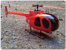 Hughes 500D -Rumpf für 160er