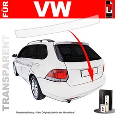 Lackschutzfolie Ladekantenschutz für VW Golf 6 Variant 2009-2013 Transparent