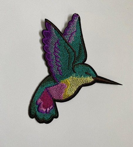 Kolibri vogel patch bügelbild - kolibri,