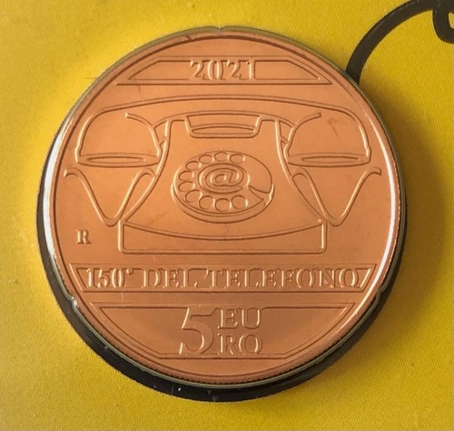 Italien 2021 kupfer münze - 2021, 5