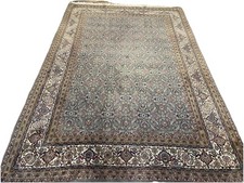 Wunderschöne und ausgefallener Teppich Handgeknüpft Bijar 300x200 Blau Petrol