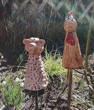 Zaunhocker Schaf und Huhn, 17