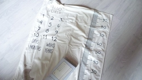 Babydecke meilensteindecke - babydecke,